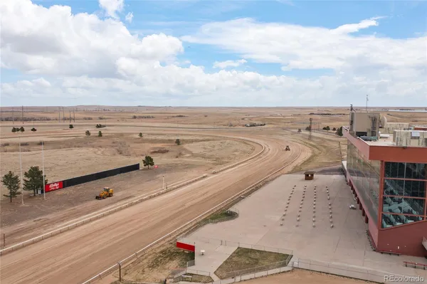 a view of a terrace with seating space