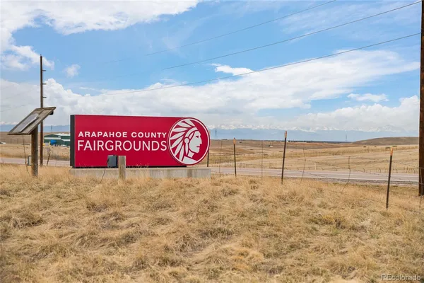 a view of a road with an entrance to other room
