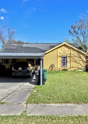 a view of a car garage