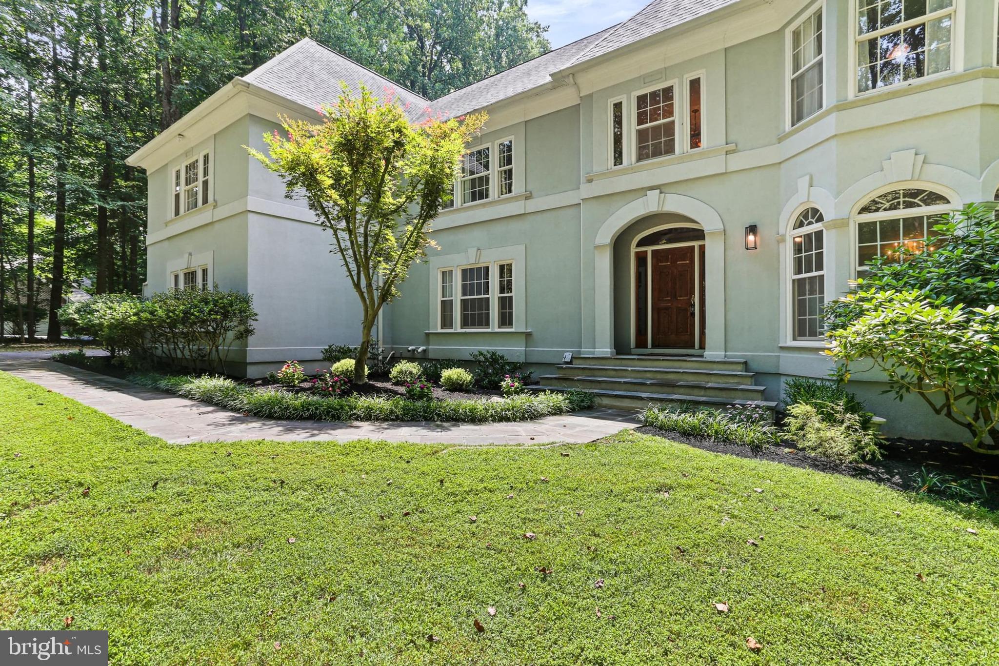 11843 Linden Chapel Road Clarksville, MD 21029 - Photo 2 of 115 Blue stone walk path from 3 car side entry garage