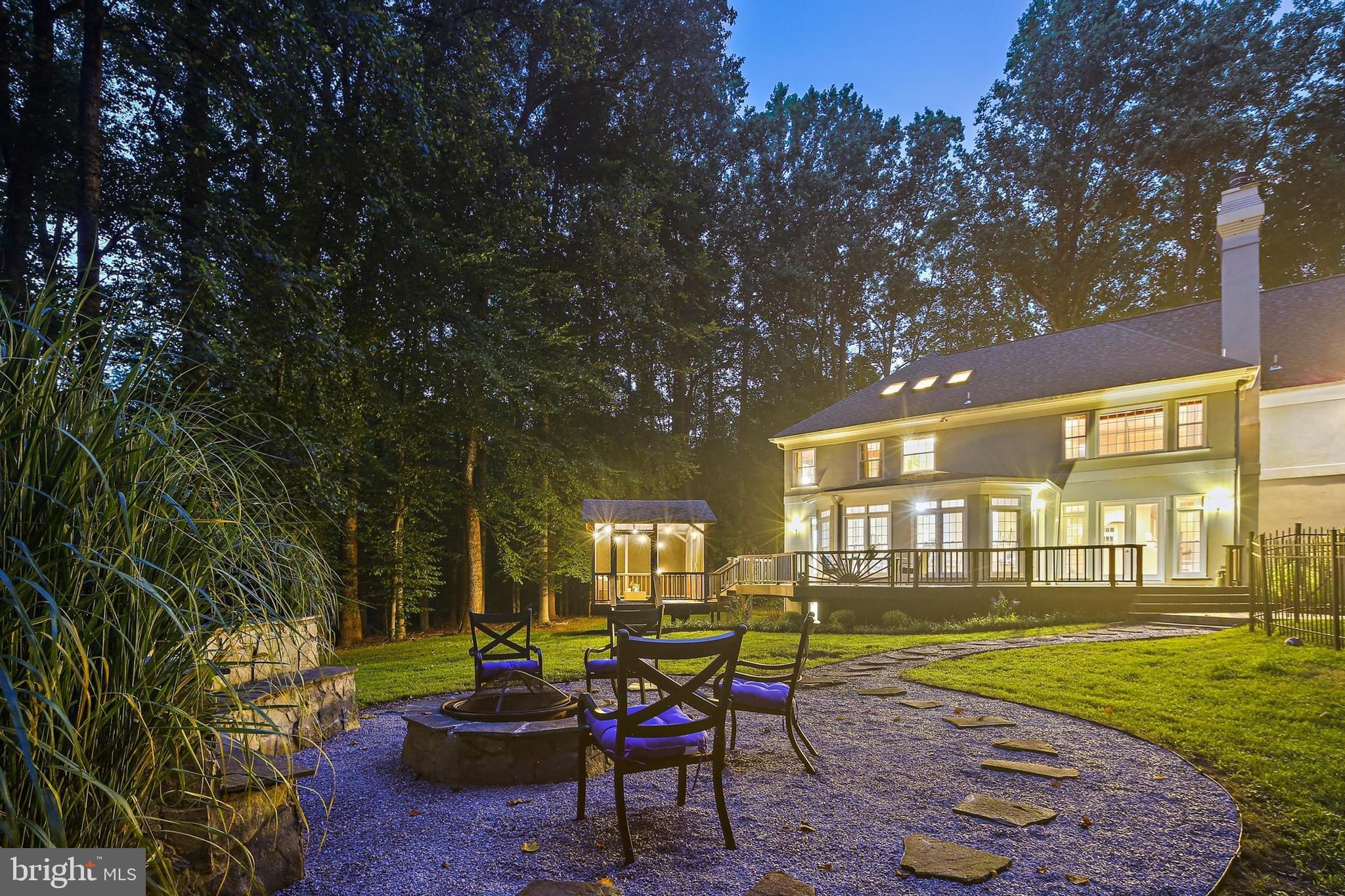 11843 Linden Chapel Road Clarksville, MD 21029 - Photo 96 of 128 a view of a house with backyard porch and sitting area