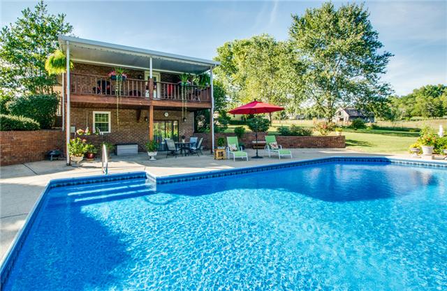 1979 Baker Road Goodlettsville, TN 37072 - Photo 18 of 20 Rear view of home. Saltwater pool is "J" shaped. Awesome pool!!!!