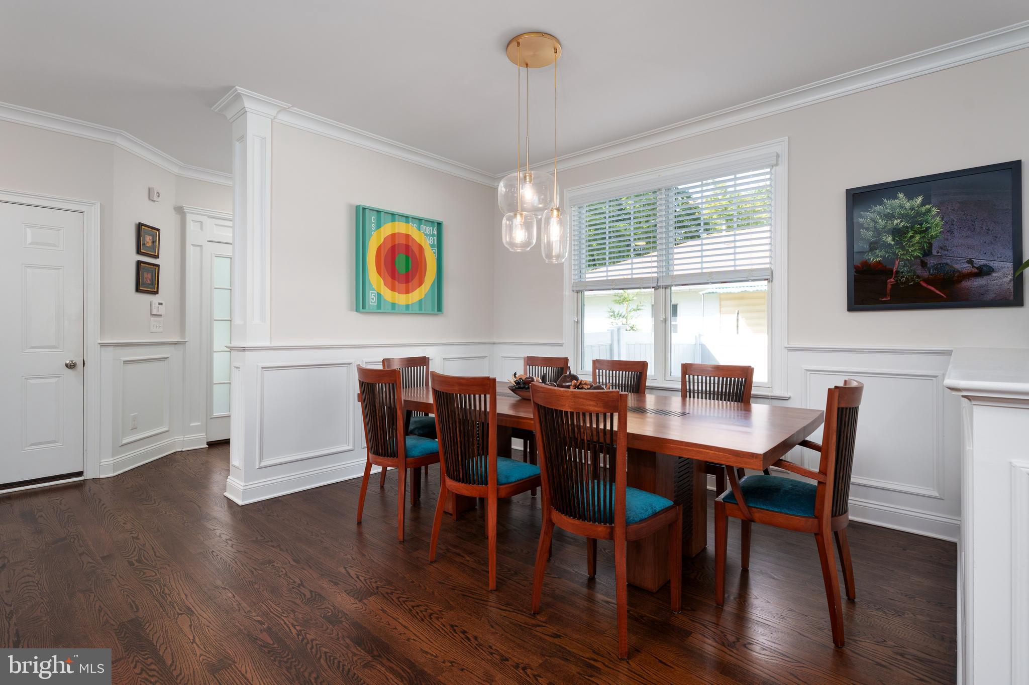 28 Hillside Road Princeton, NJ 08540 - Photo 6 of 31 a view of a dining room with furniture window and wooden floor