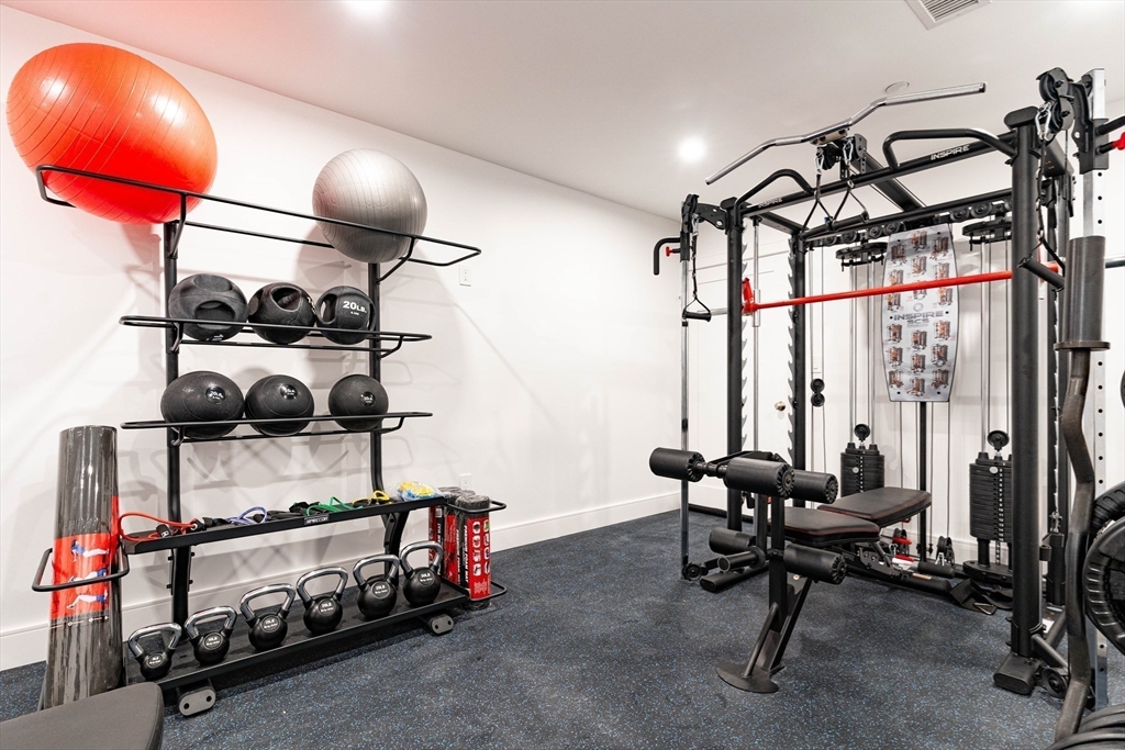 106 Webster Street, Unit 201 Boston, MA 02128 - Photo 29 of 33 a room with gym equipment