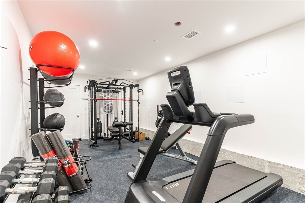 106 Webster Street, Unit 201 Boston, MA 02128 - Photo 31 of 33 a view of a room with gym equipment