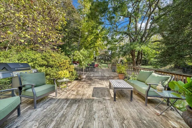 a view of a lake with a tree