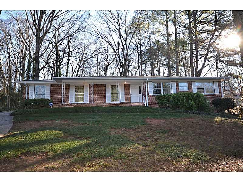 3637 Stewart Road Doraville, GA 30340 - Photo 1 of 1 Exterior Front. Beautiful 4-sides brick Ranch home on a full basement in excellent condition.