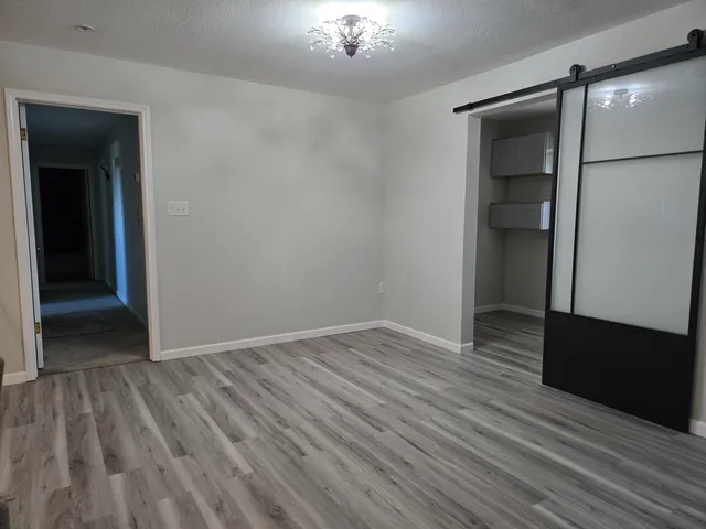 wooden floor in an empty room