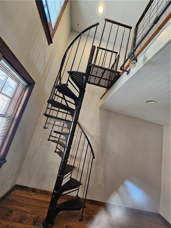 607 Middle Street Pittsburgh, PA 15212 - Photo 11 of 47 Leads to the 2nd and 3rd floor from the living room