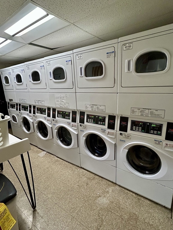 8 Garrison Street, Unit 608 Boston, MA 02116 - Photo 8 of 13 a utility room with dryer and washer