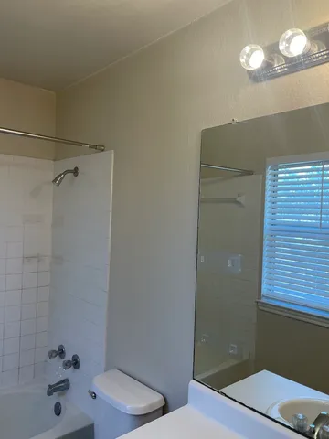 a close view of closet