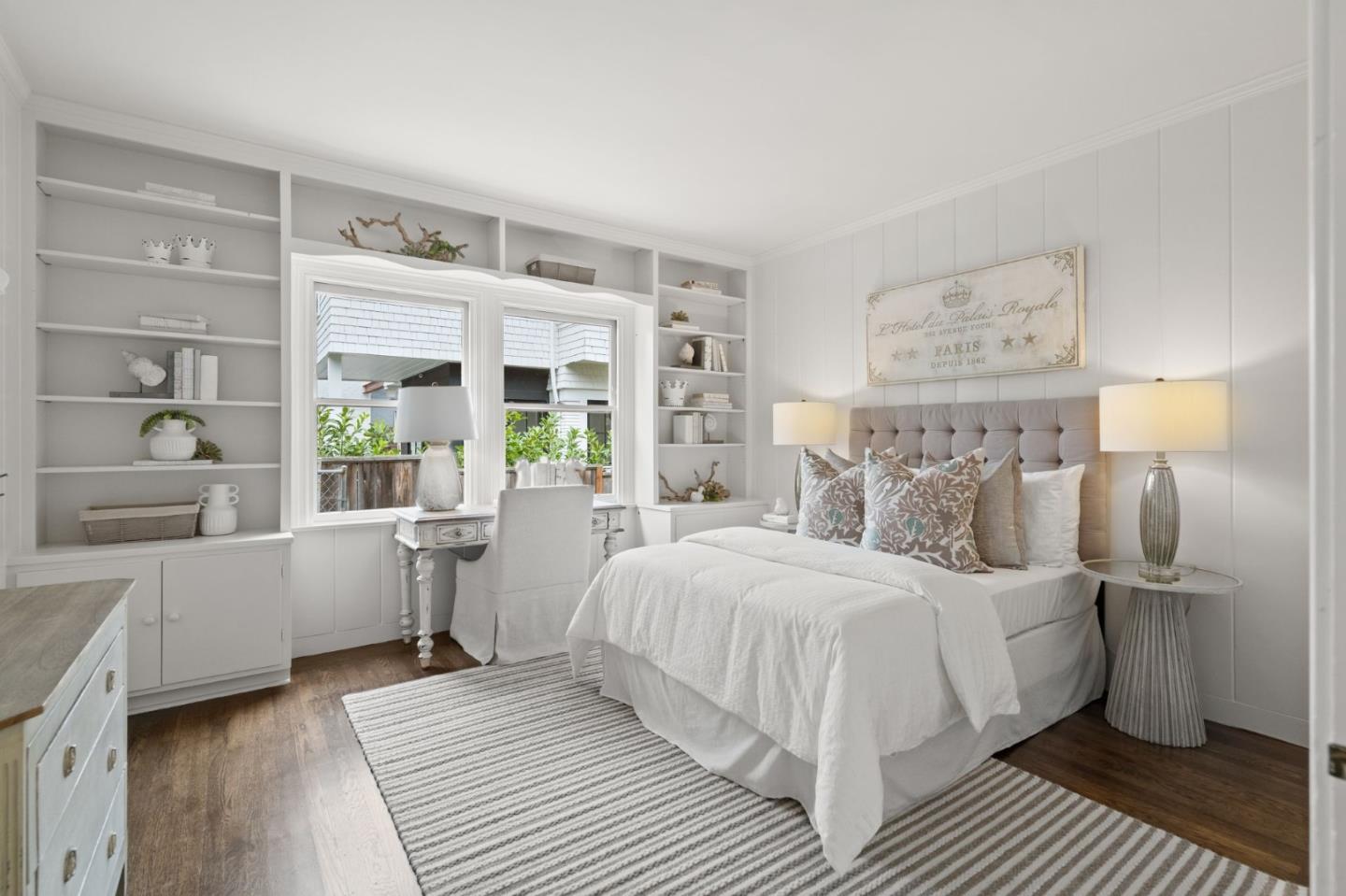 139 Warren Road San Mateo, CA 94401 - Photo 20 of 63 a bedroom with a large bed and a window