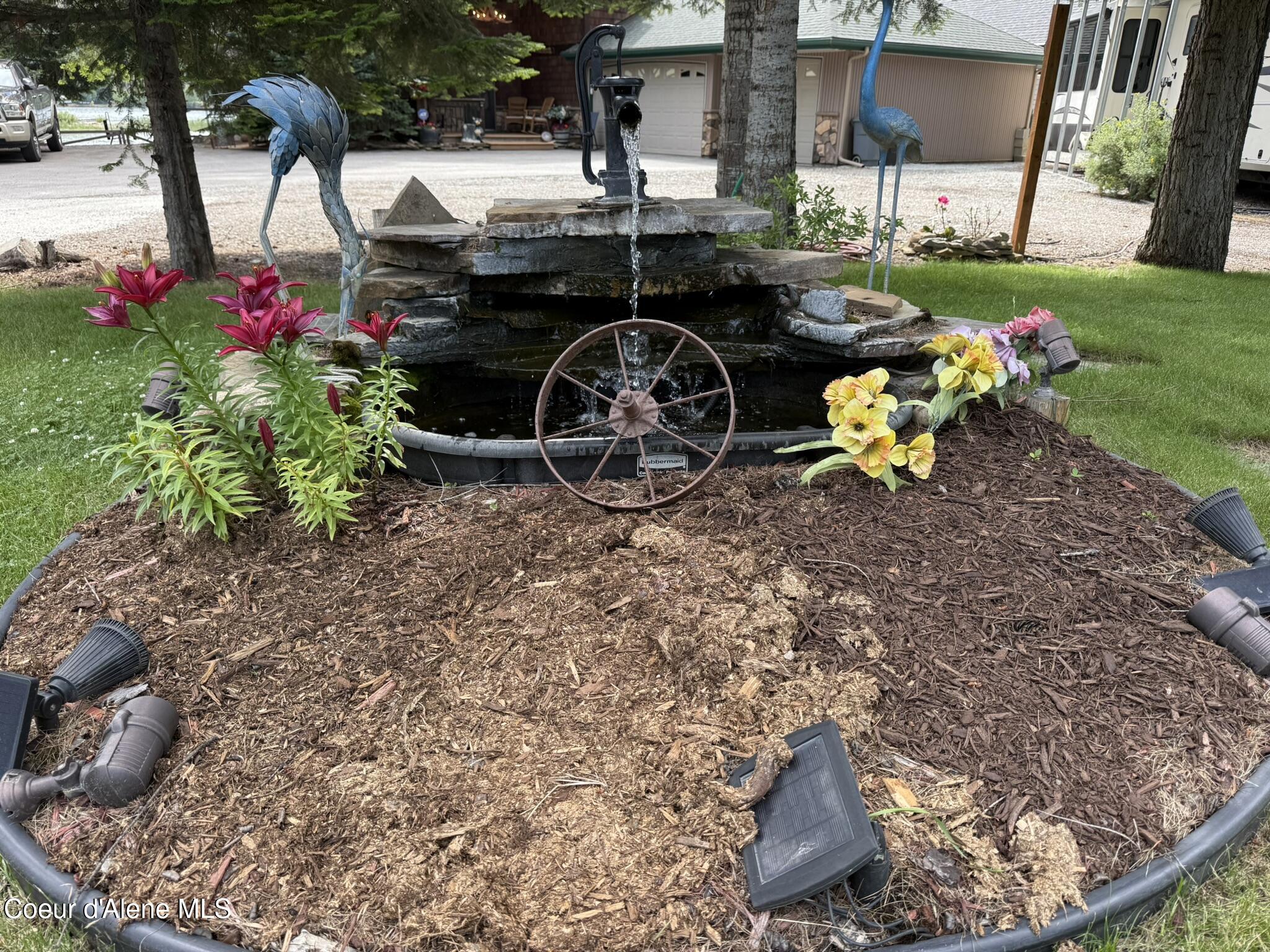 36 Gosling Point Priest River, ID 83856 - Photo 54 of 71 Landscaped water feature
