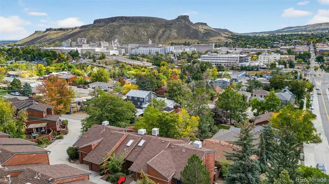 view of city and mountain