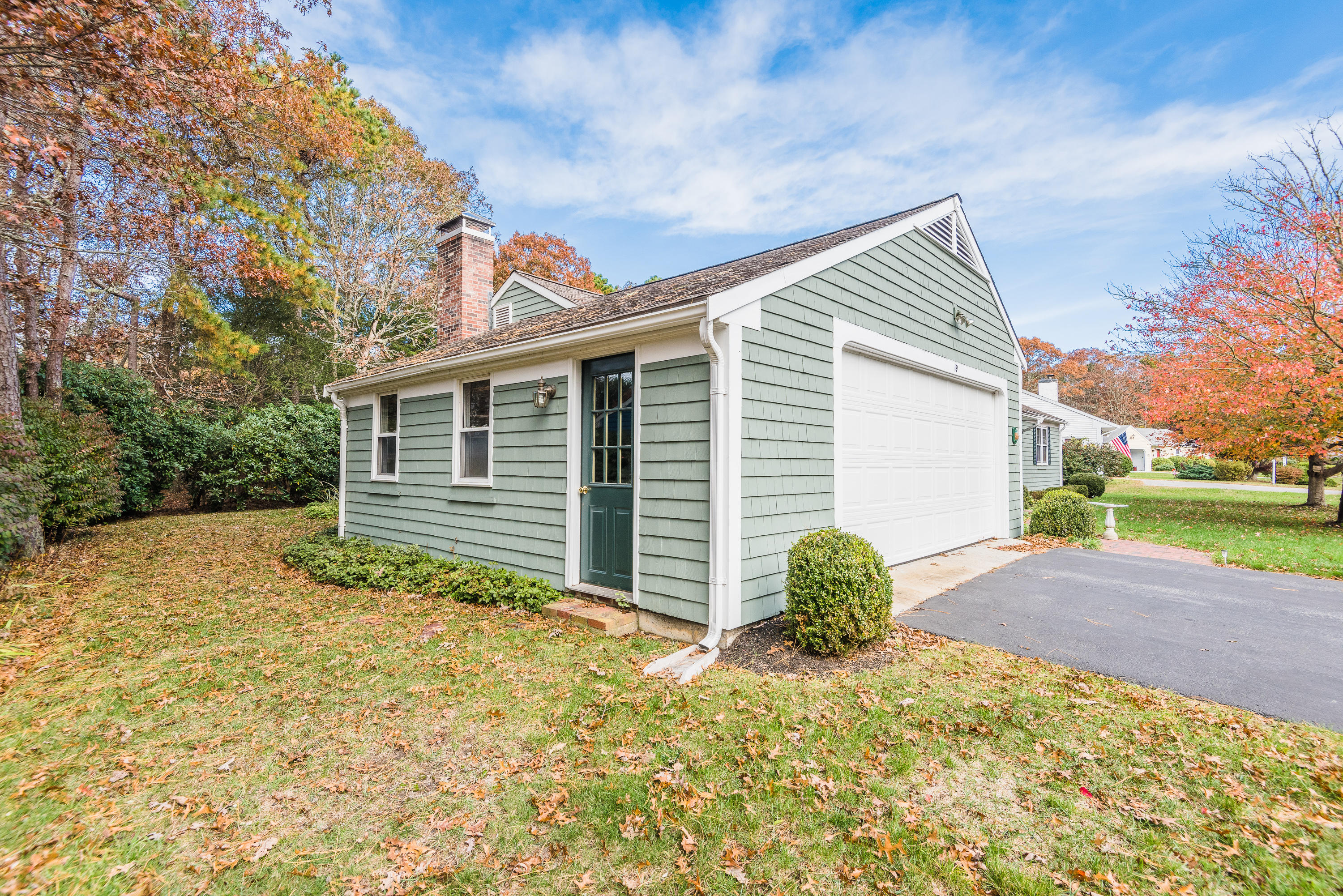19 Shubael Gorham Road Centerville, MA 02632 - Photo 8 of 9 a view of a house with a backyard