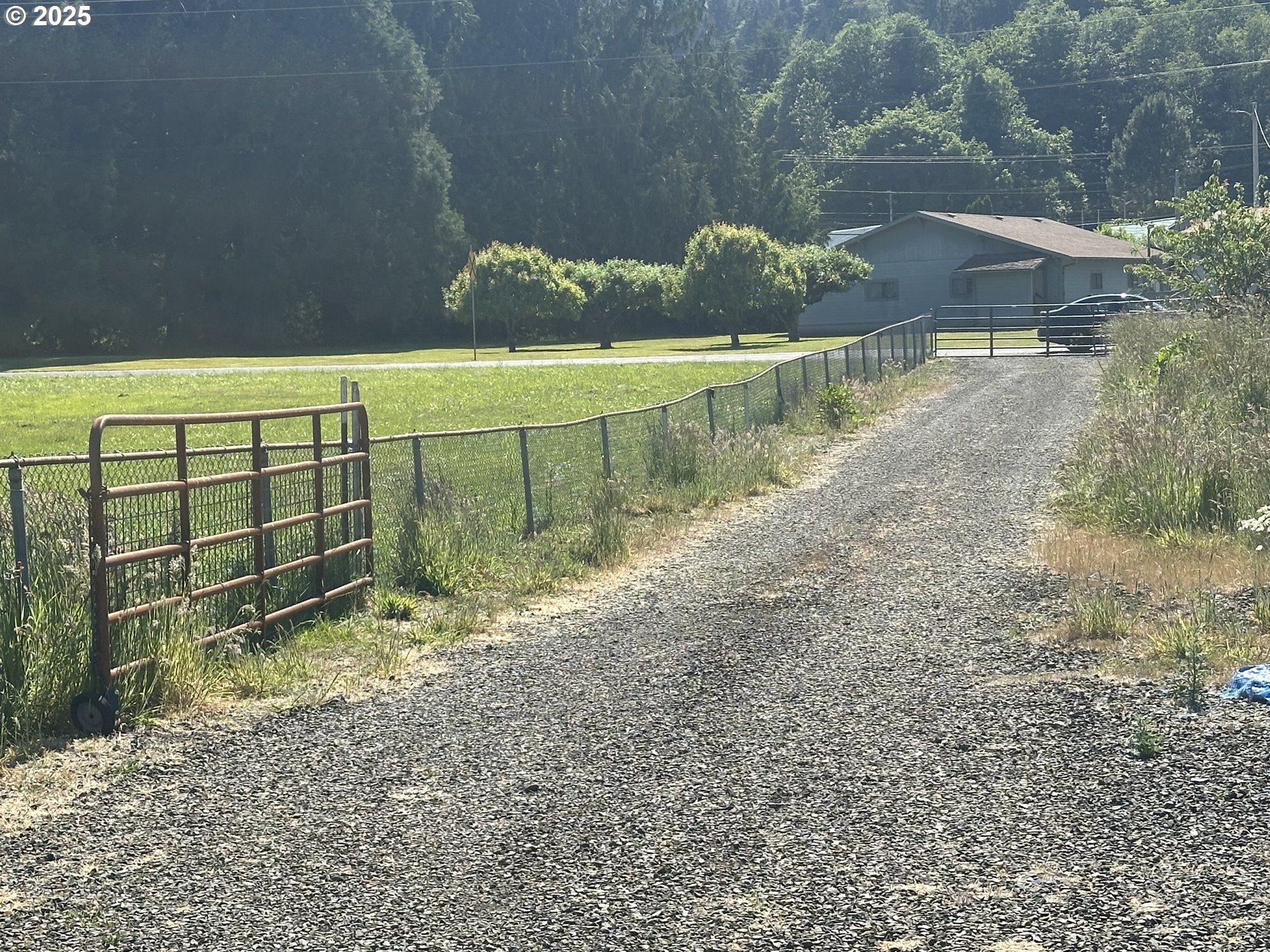 91171 Old Mill Town Road Clatskanie, OR 97016 - Photo 7 of 9 a view of a small yard