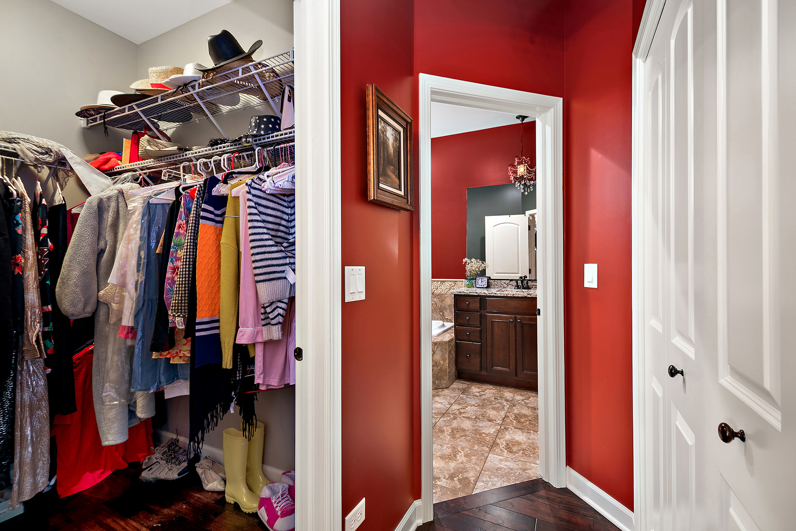 16665 Merc Lane Lockport, IL 60441 - Photo 24 of 54 a view of walk in closet with clothes and shoes
