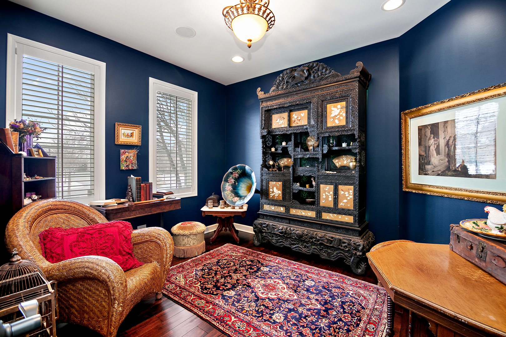 16665 Merc Lane Lockport, IL 60441 - Photo 4 of 54 a living room with furniture fireplace and flat screen tv