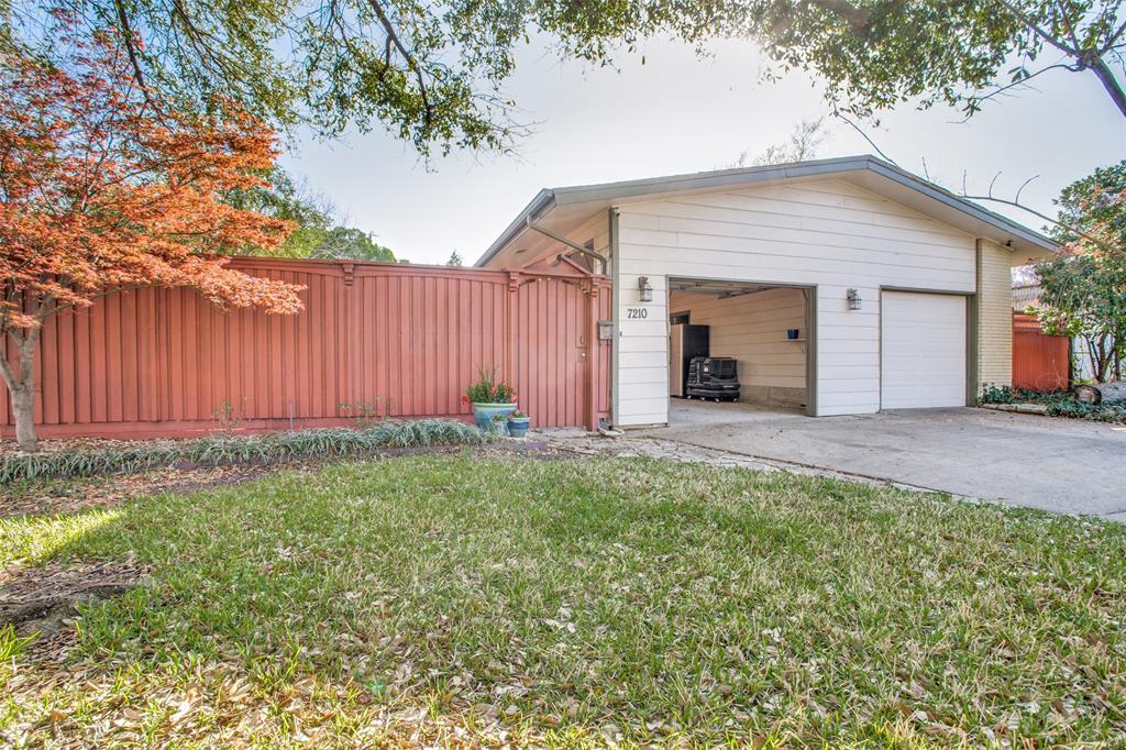 7210 Lehigh Drive Dallas, TX 75214 - Photo 1 of 1 a view of a backyard of the house
