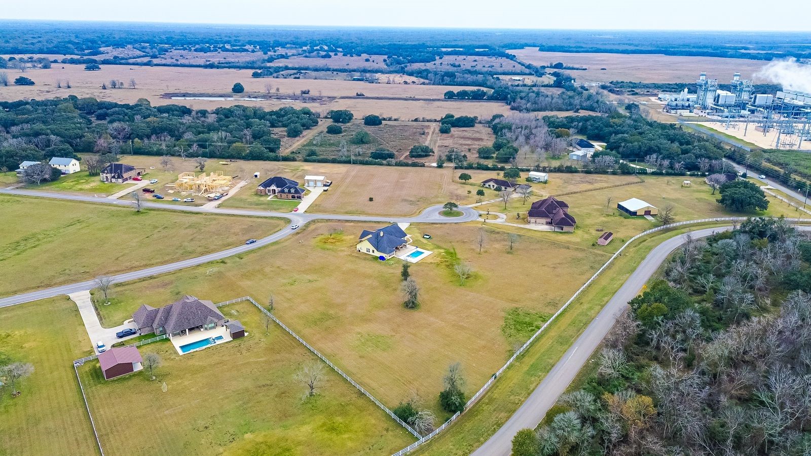 0 Las Botas Richmond, TX 77469 - Photo 17 of 26 an aerial view of a house with a swimming pool