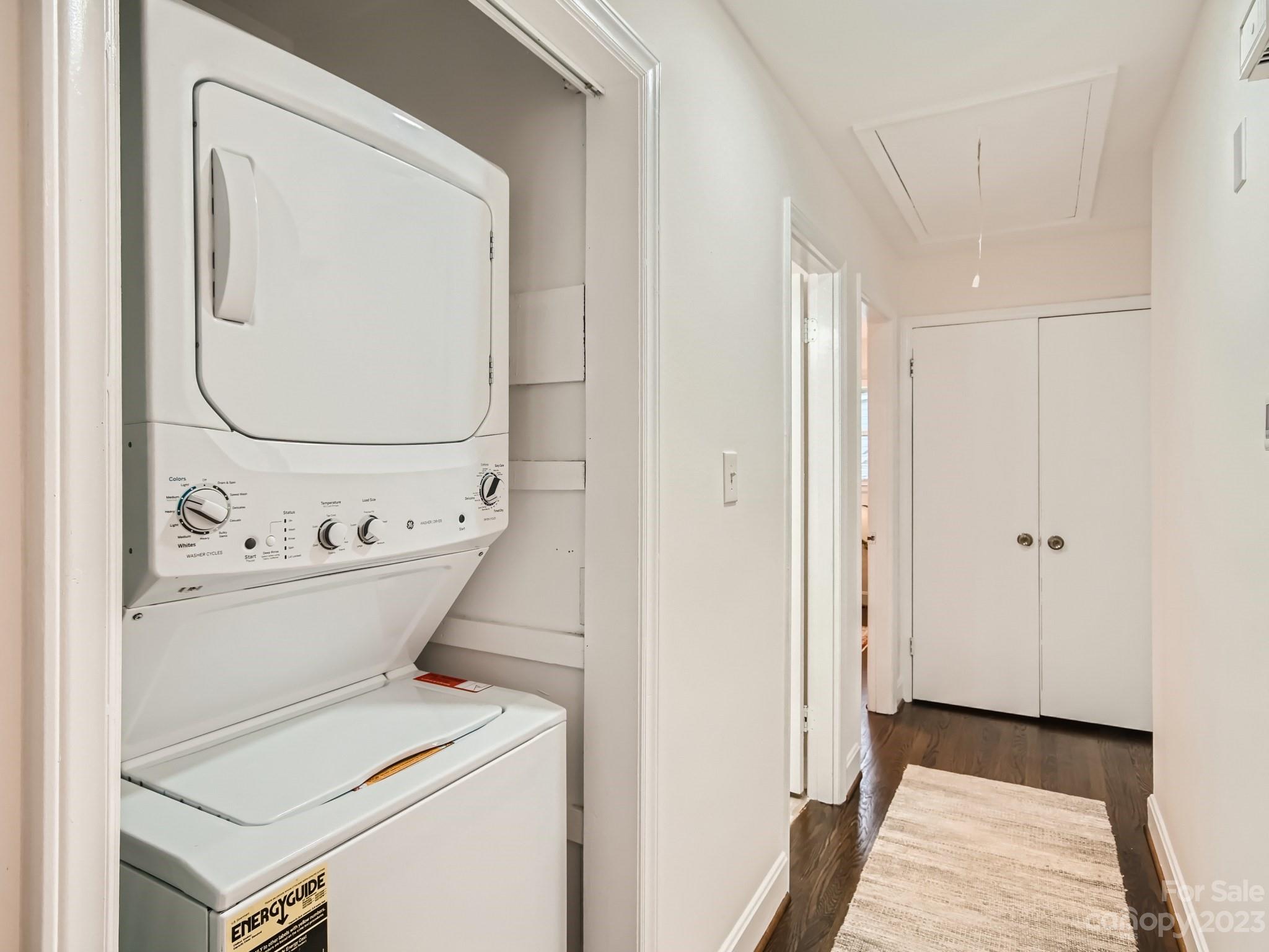 6715 Reddman Road Charlotte, NC 28212 - Photo 22 of 28 a utility room with dryer and washer