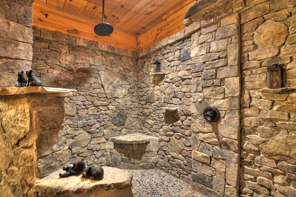 91 Dream Cove Road Cherry Log, GA 30522 - Photo 5 of 83 a bathroom with a shower