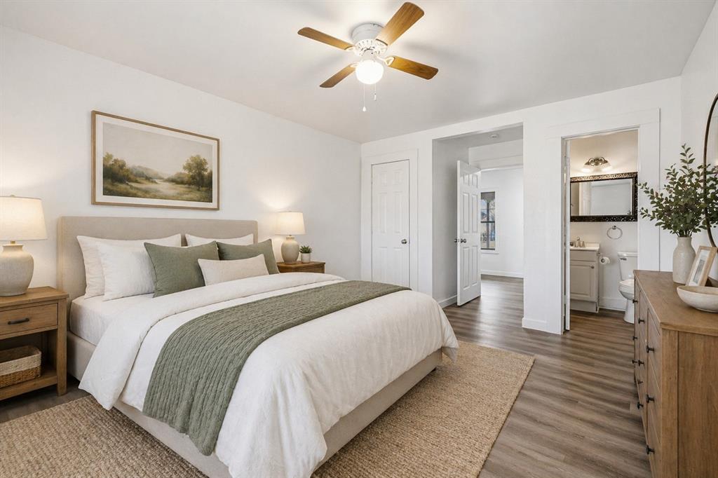 803 East 14th Street Bonham, TX 75418 - Photo 8 of 22 Virtually staged bedroom
