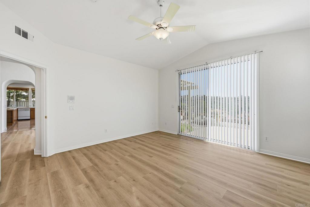 1359 Sparrow Road Carlsbad, CA 92011 - Photo 33 of 43 wooden floor in an empty room with a window