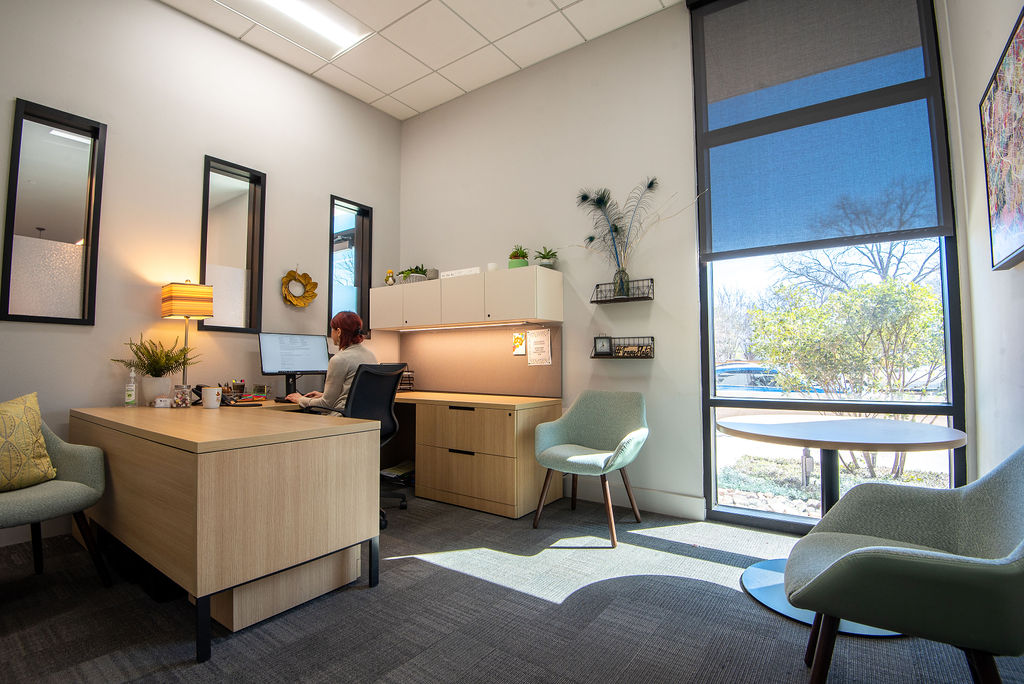 5310 Helen Street, Unit STUDIO Austin, TX 78751 - Photo 19 of 23 a living room with furniture and a large window