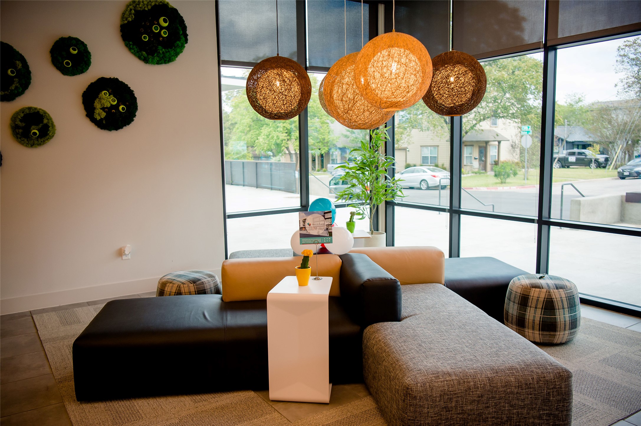 5310 Helen Street, Unit STUDIO Austin, TX 78751 - Photo 5 of 23 a living room with furniture and a large window