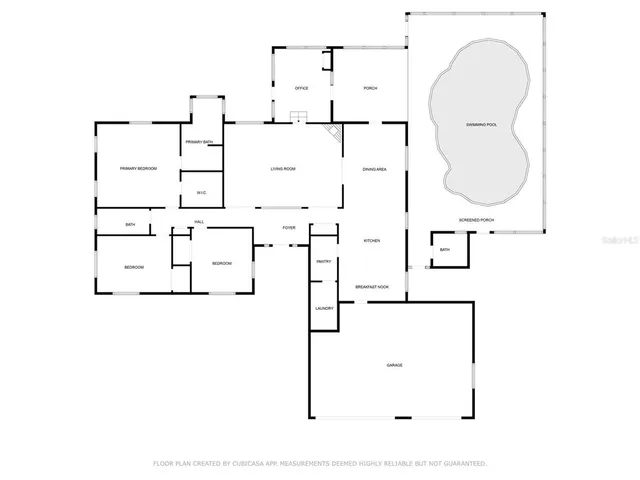 a living room with furniture a clock and a large window