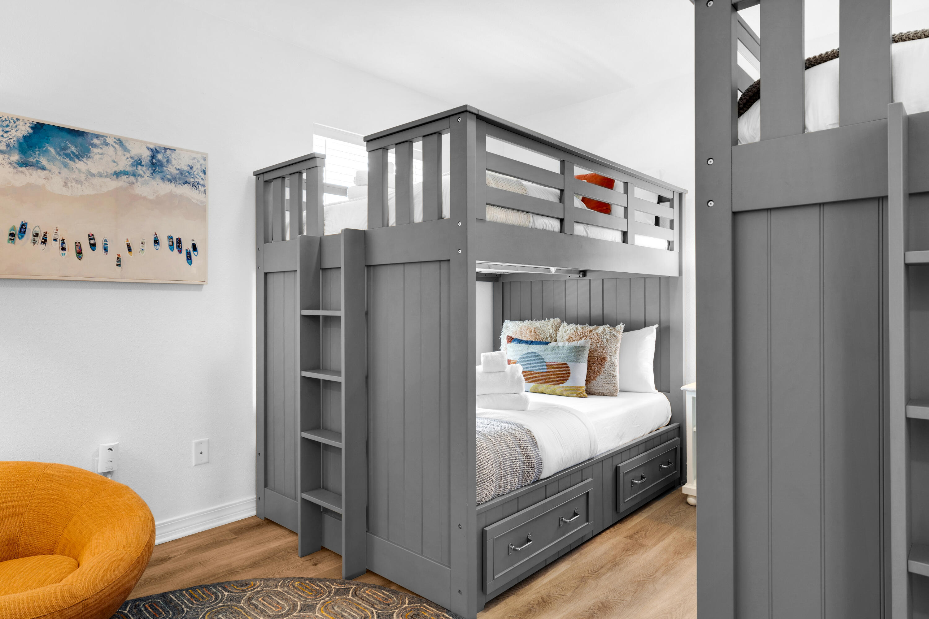 4621 Paradise Isle Destin, FL 32541 - Photo 42 of 65 a bedroom with a bed and a lamp on dresser