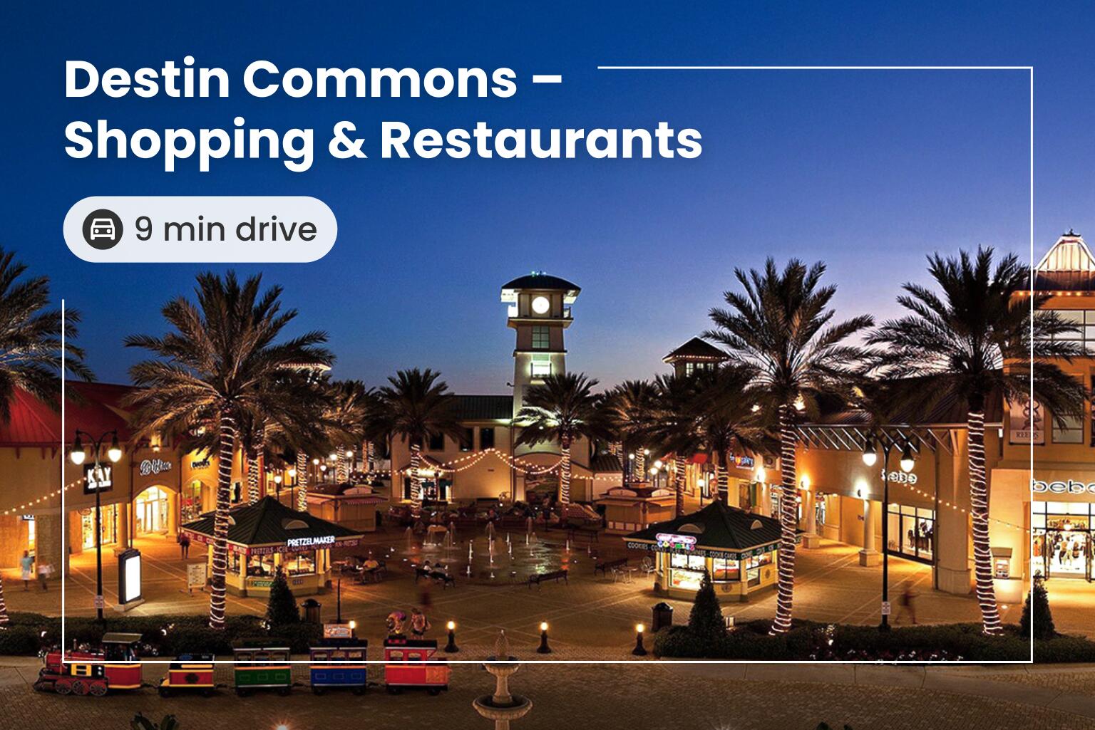 4621 Paradise Isle Destin, FL 32541 - Photo 58 of 65 Destin Commons – Shopping & Restaurants