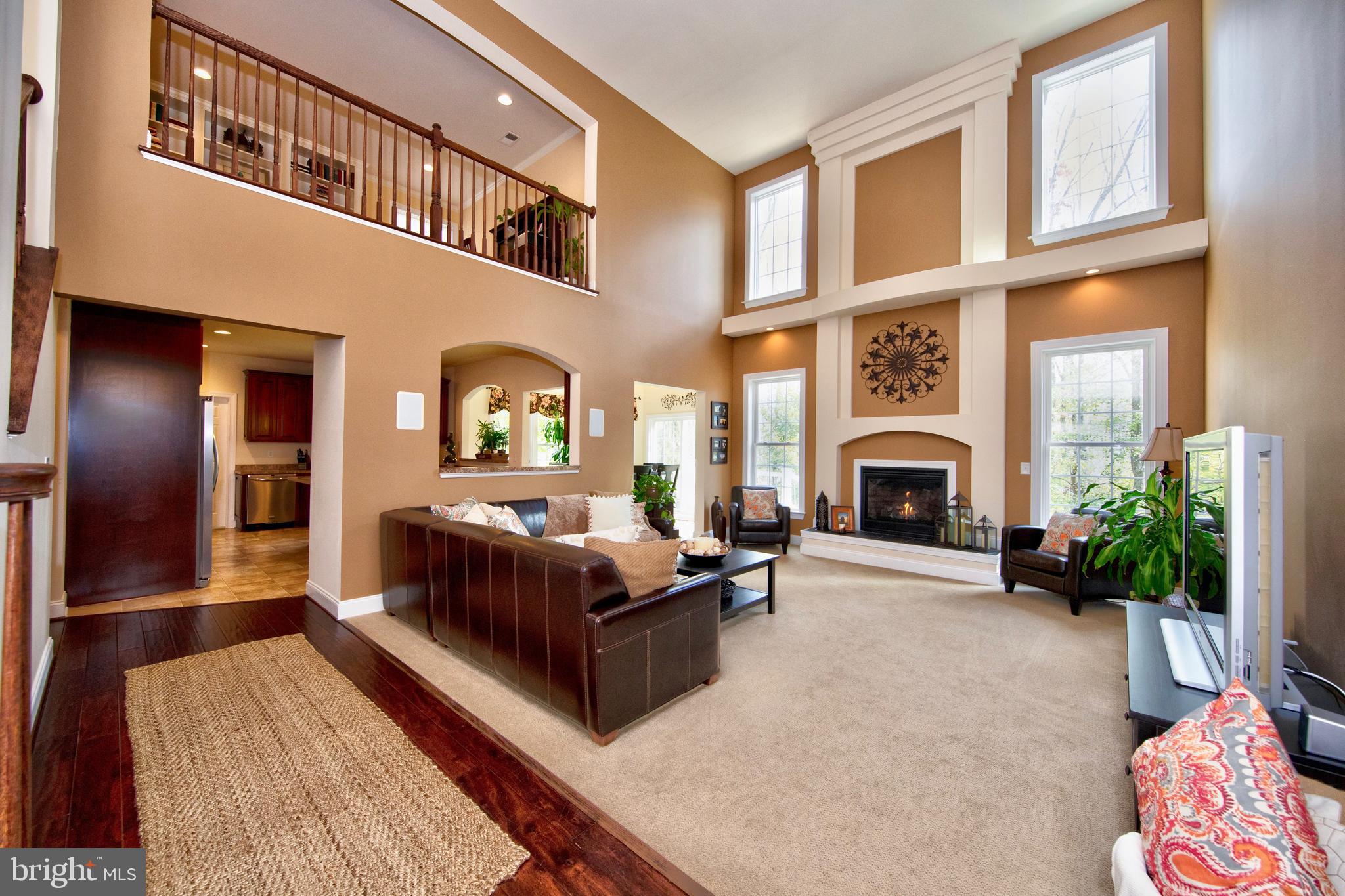 304 Patterson Mill Road Bel Air, MD 21015 - Photo 14 of 40 Family room with gas fireplace