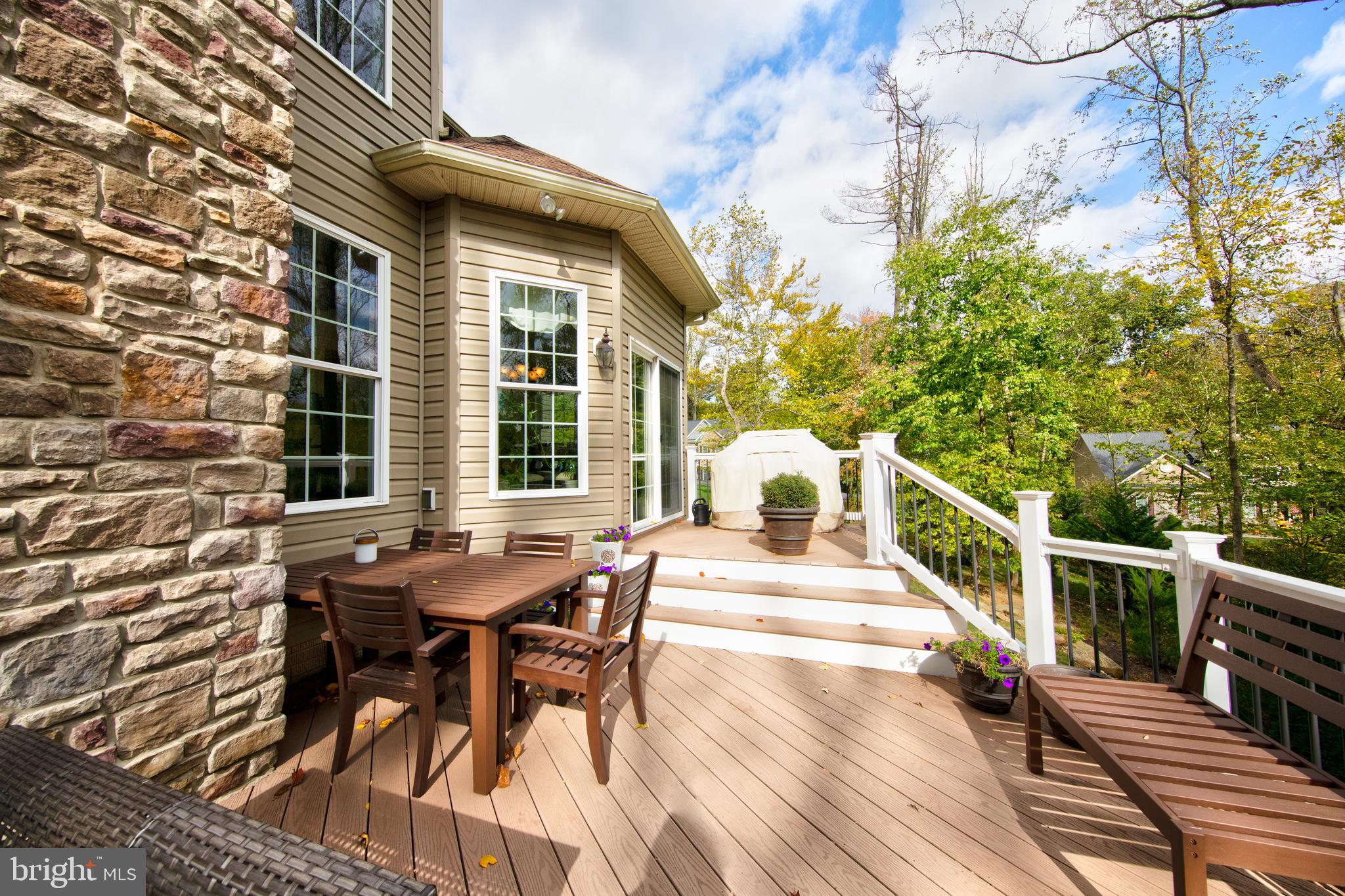 304 Patterson Mill Road Bel Air, MD 21015 - Photo 31 of 40 Large deck off of sunroom