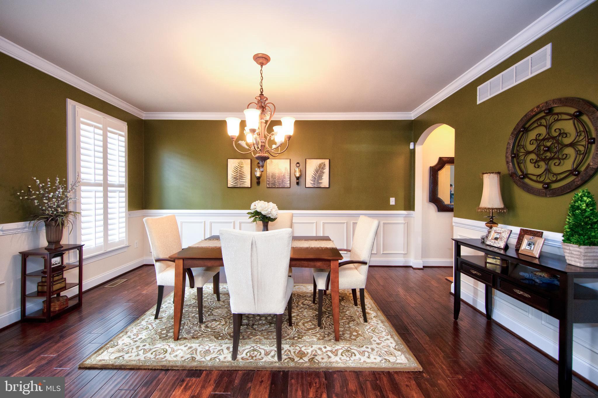 304 Patterson Mill Road Bel Air, MD 21015 - Photo 6 of 40 Dining room with custom moldings.