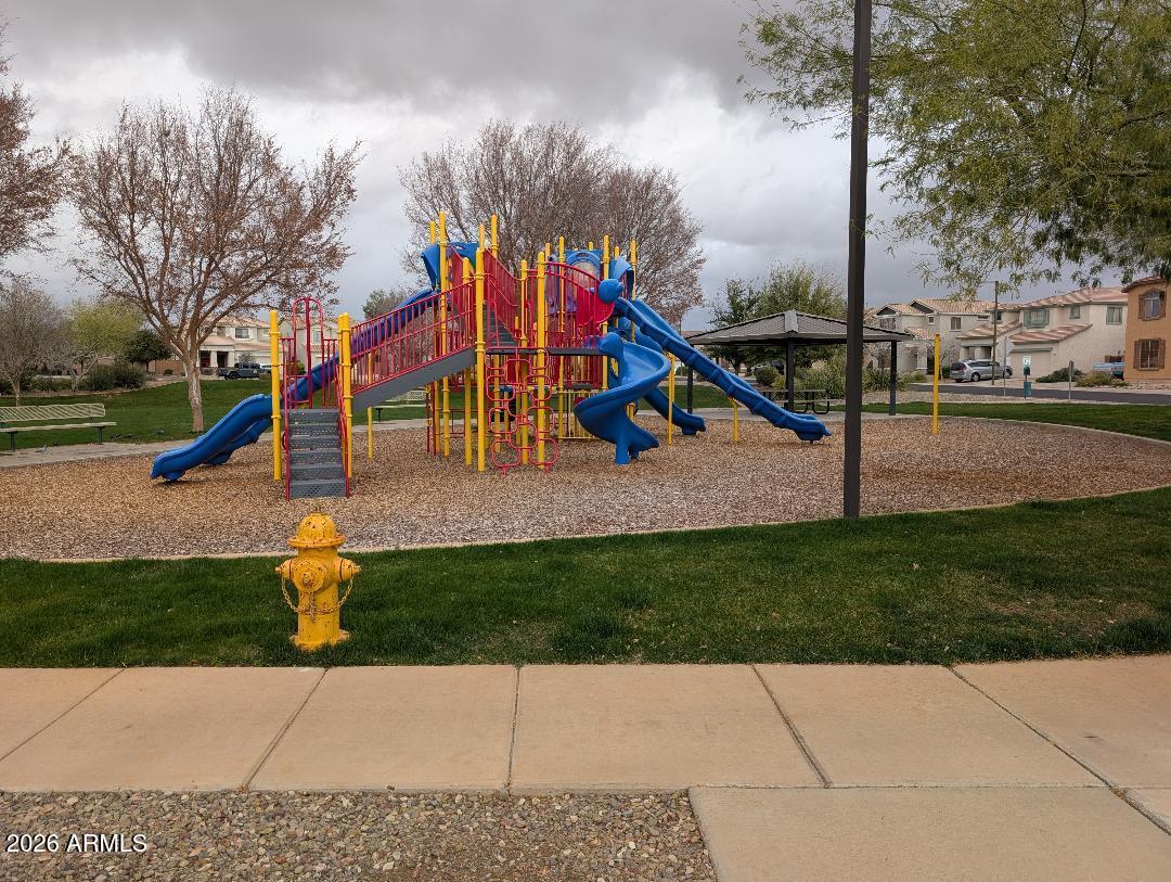 17537 West Banff Lane Surprise, AZ 85388 - Photo 10 of 11 a view of outdoor space with garden and entertaining space