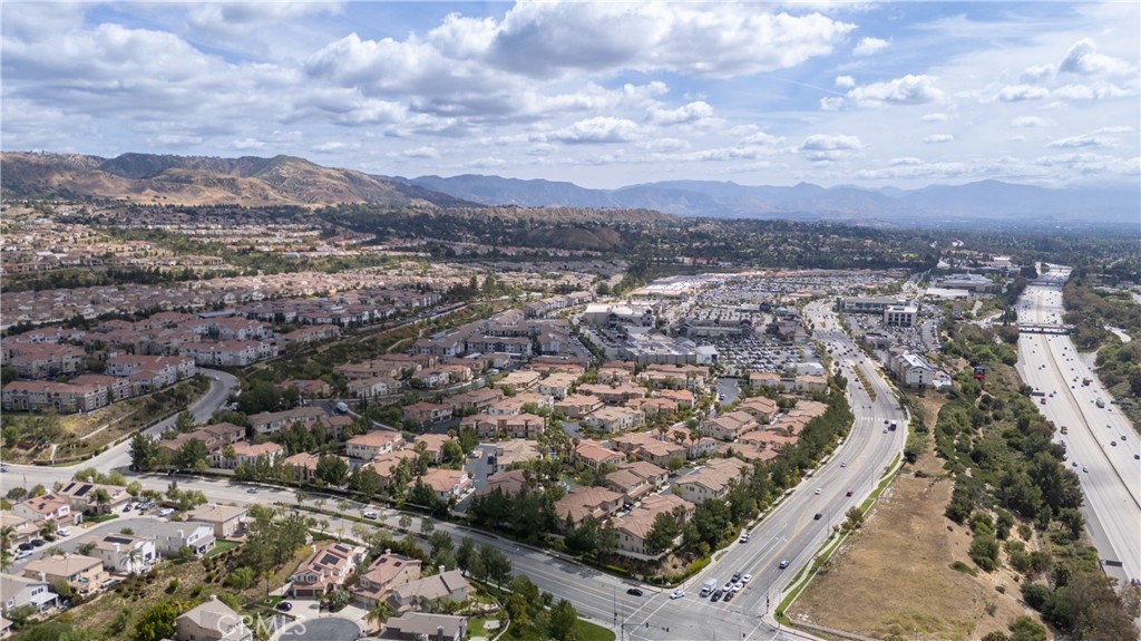 20335 Paseo Meriana Porter Ranch, CA 91326 - Photo 54 of 58 Aerial View Highlighting the Corner of Mason & Porter Ranch Drive