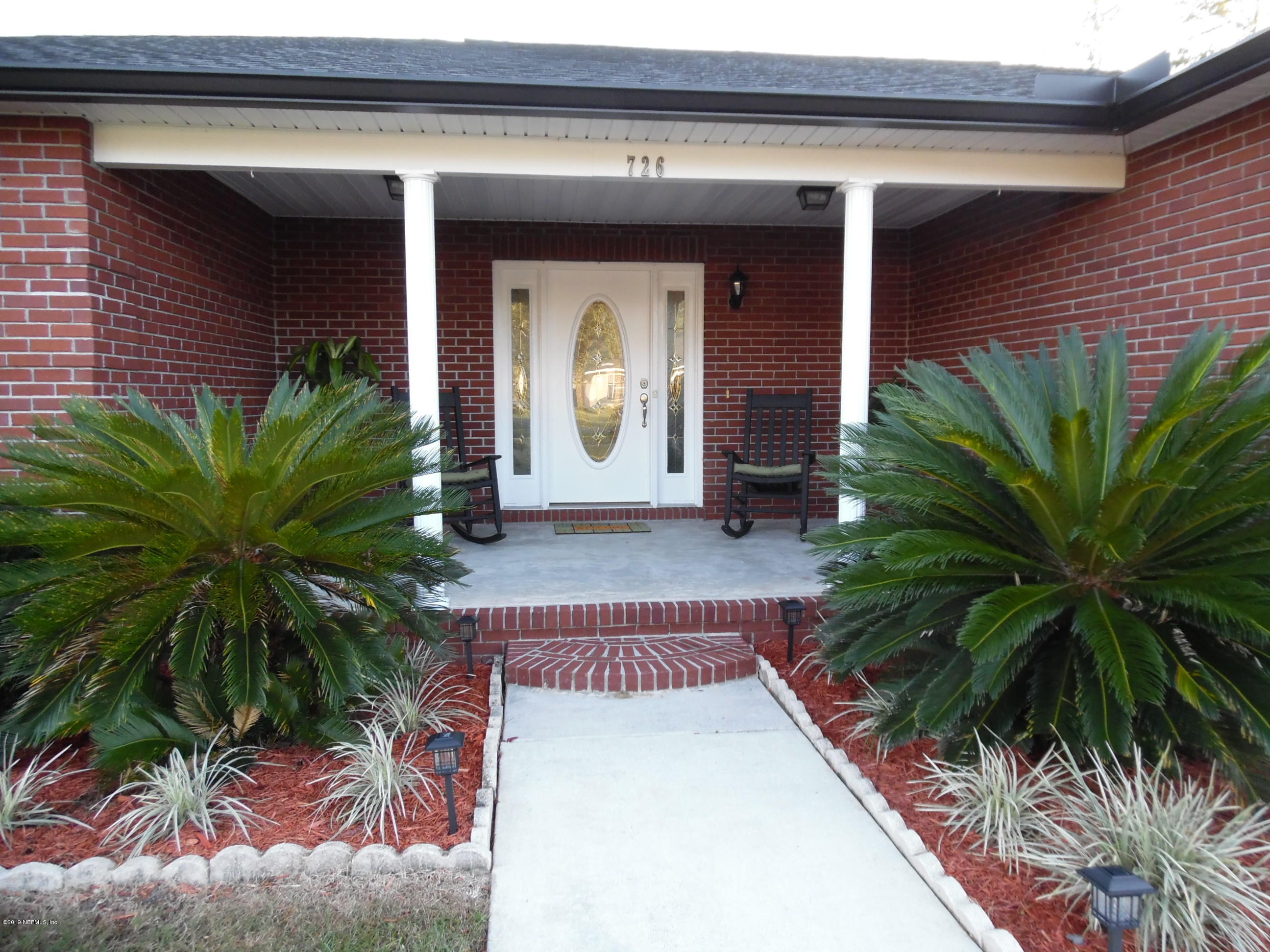726 Miltondale Road Macclenny, FL 32063 - Photo 3 of 23 NICELY LANDSCAPED ENTRY