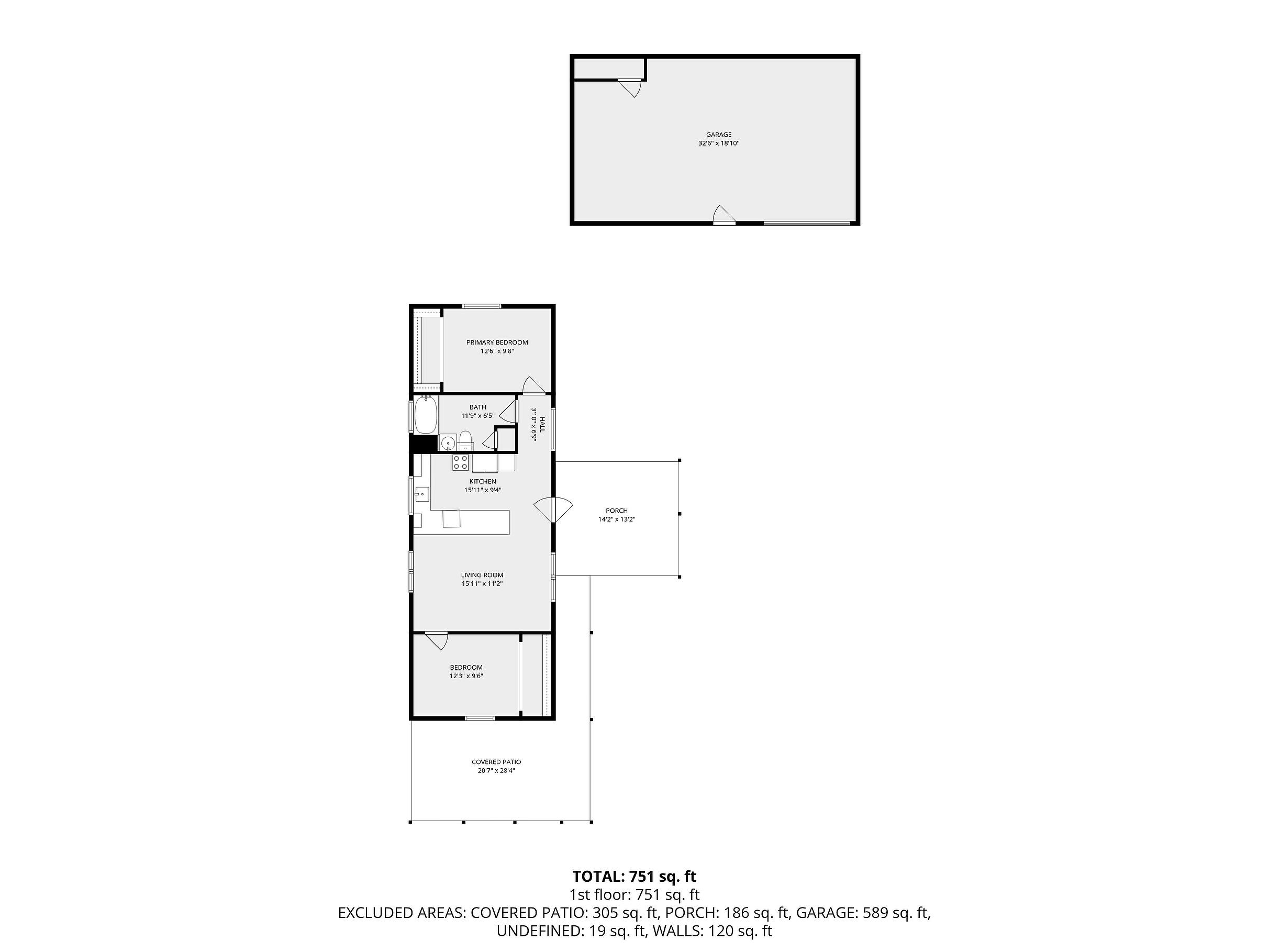 110 Sam Jones Road Atmore, AL 36502 - Photo 46 of 47 View of property floor plan