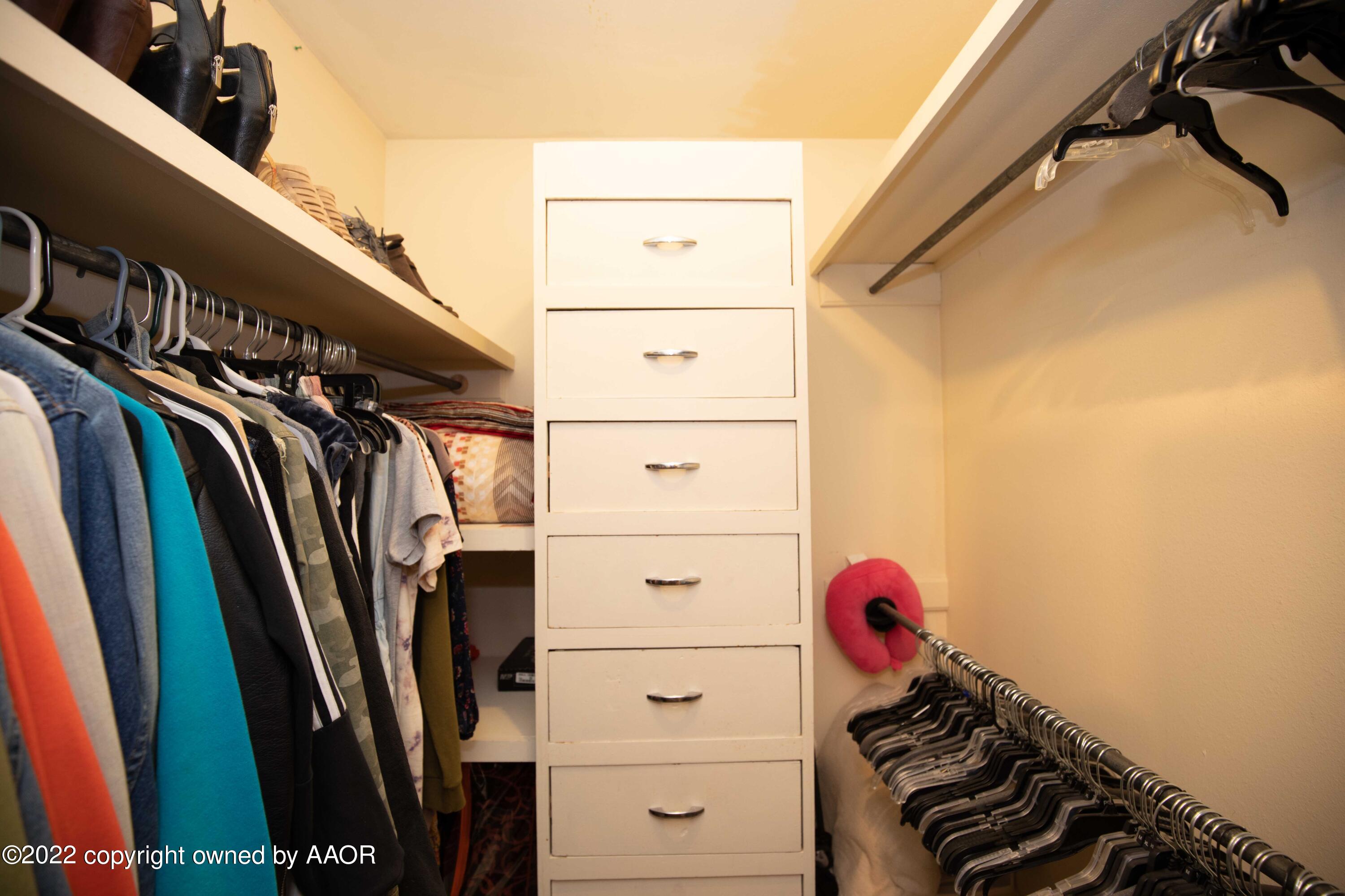 5203 While A Way Road Amarillo, TX 79109 - Photo 27 of 49 MASTER CLOSET VIEW 1