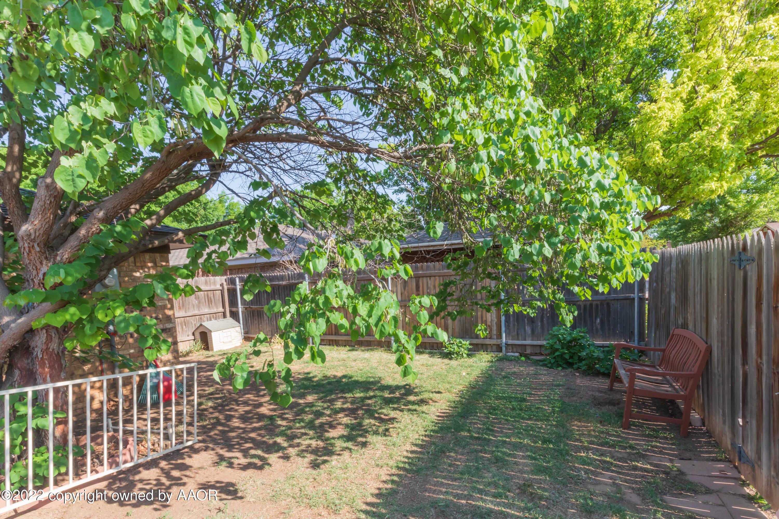5203 While A Way Road Amarillo, TX 79109 - Photo 46 of 49 BACKYARD VIEW 1