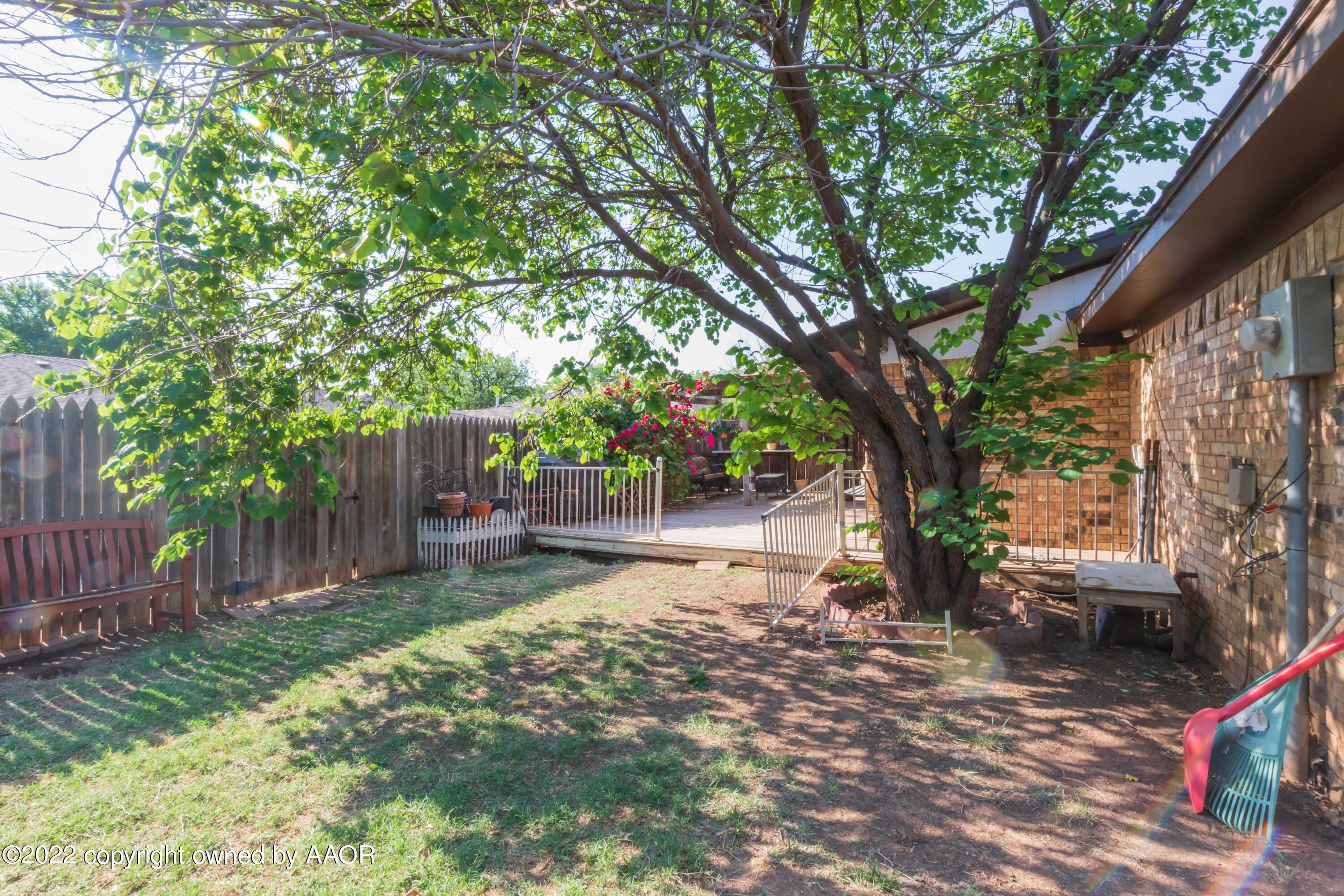 5203 While A Way Road Amarillo, TX 79109 - Photo 47 of 49 BACKYARD VIEW 2