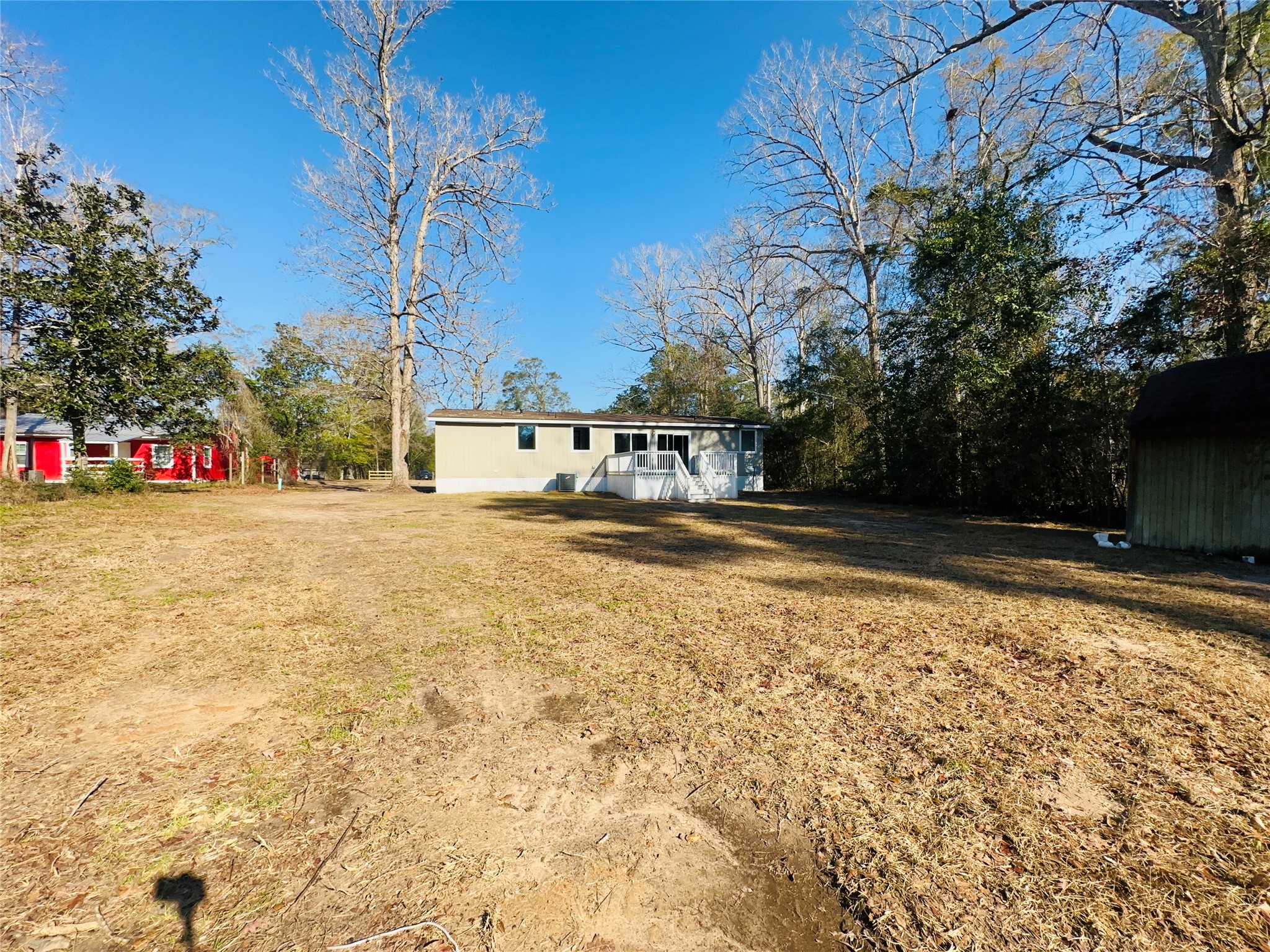 145 Campbell Street Shepherd, TX 77371 - Photo 28 of 36 a view of back yard of the house