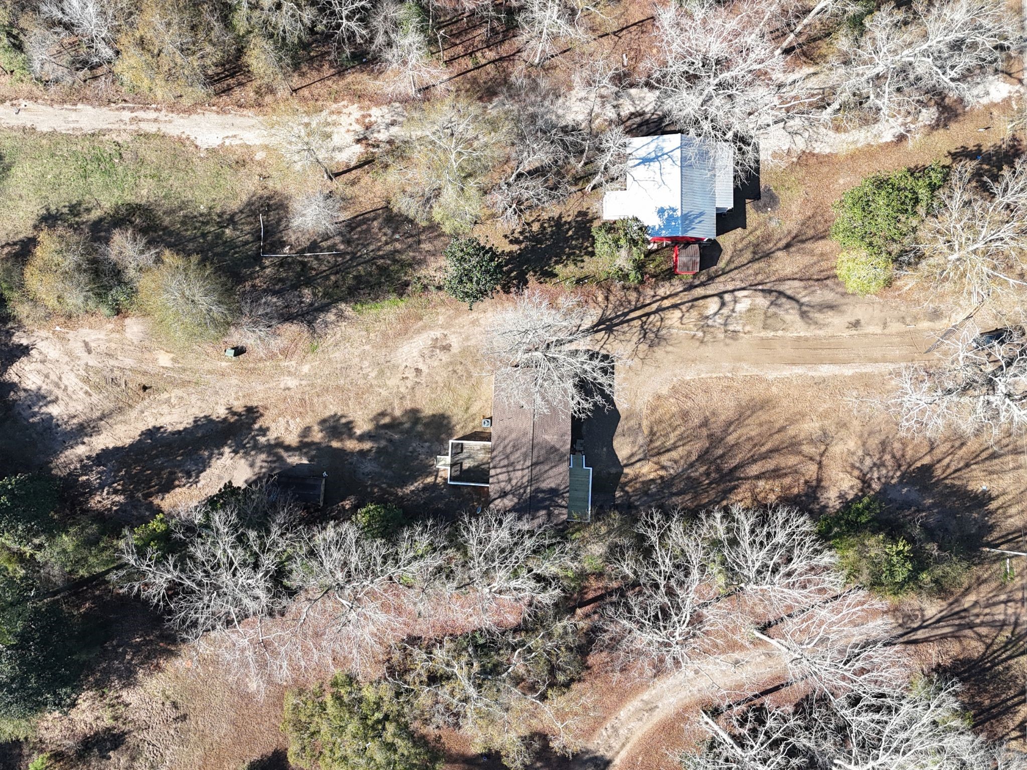 145 Campbell Street Shepherd, TX 77371 - Photo 34 of 36 a view of a fire pit with large trees