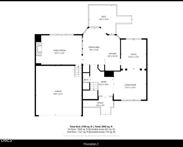a view of city and green space