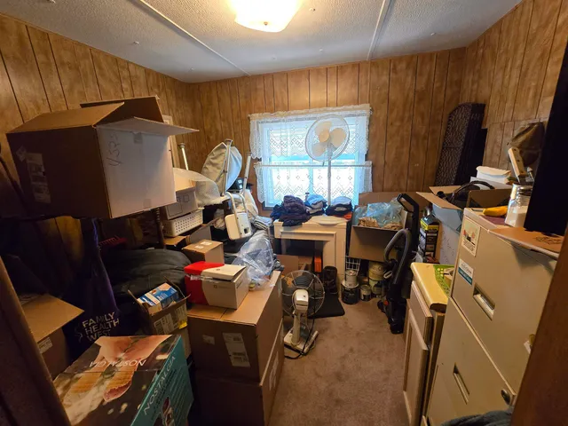 a gym hall with exercise machine