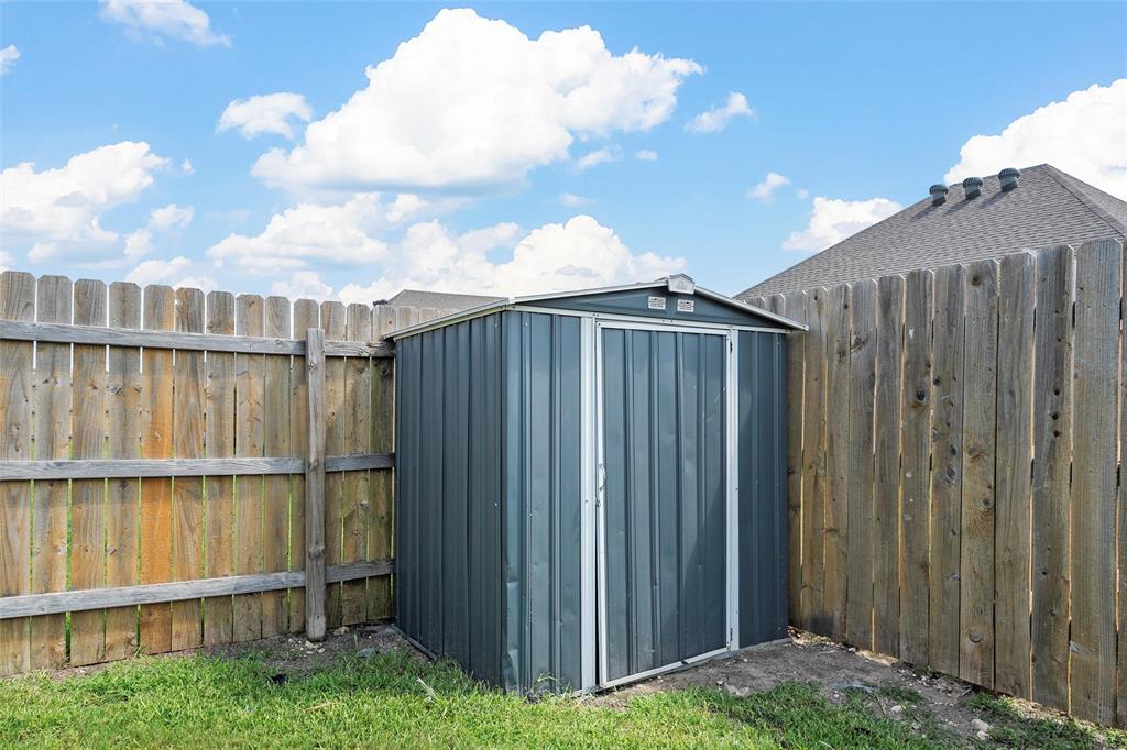 3217 Beutel Road Lorena, TX 76655 - Photo 34 of 40 View of shed featuring a fenced backyard