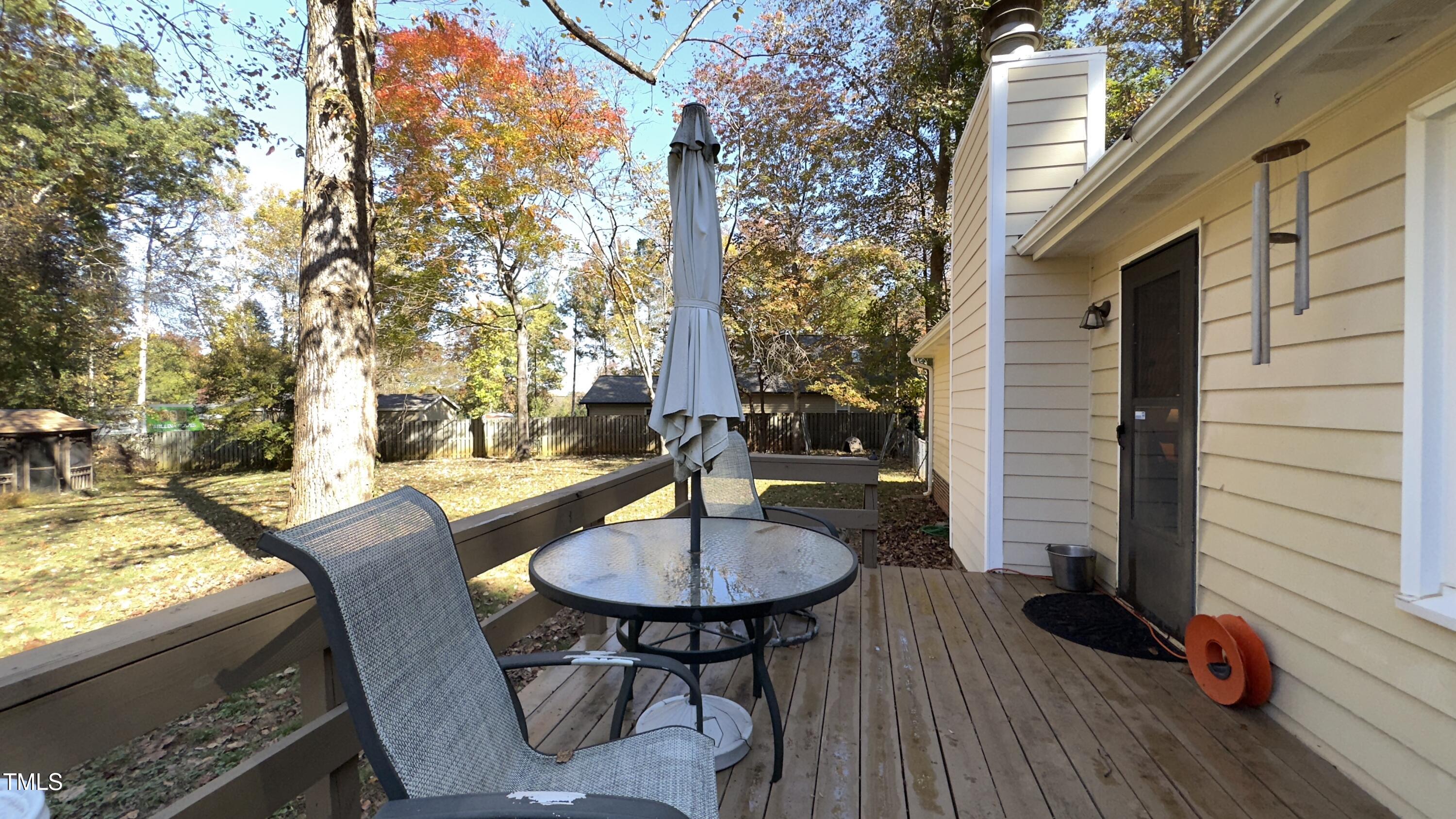 1123 Dove Ridge Road Bahama, NC 27503 - Photo 27 of 28 Deck/Back Yard