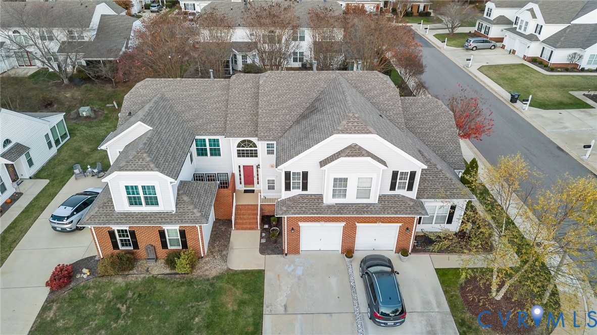 6106 Lookout Point Circle Midlothian, VA 23112 - Photo 31 of 42 a aerial view of a house with a yard
